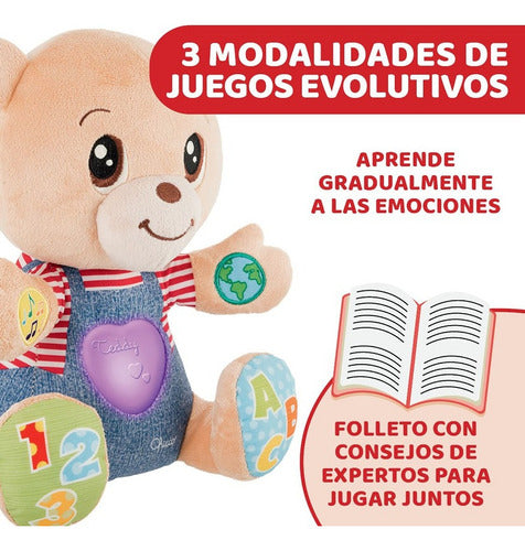 Chicco Interactive Plush Toy Teddy Bear for Babies 4