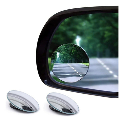 Baseus Convex Blind Spot Round Adhesive Mirror 2pc 0