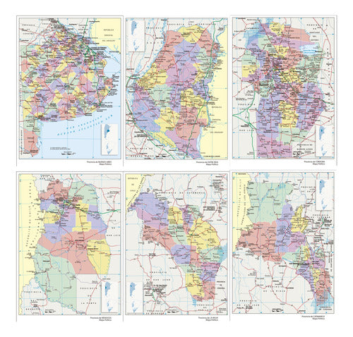 Mapas Provincias De Argentina Pdf Imprimibles 0