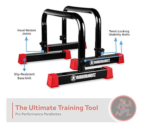 Rubberbanditz High-Resistance Parallel Bars 1