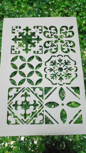 Stencil Mandalas 10 Modelos Diferentes Set N5 5