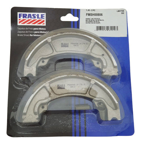 Fras-le Brake Shoes for Honda CBX 250 Twister Tornado 250 Frasle Spot 0