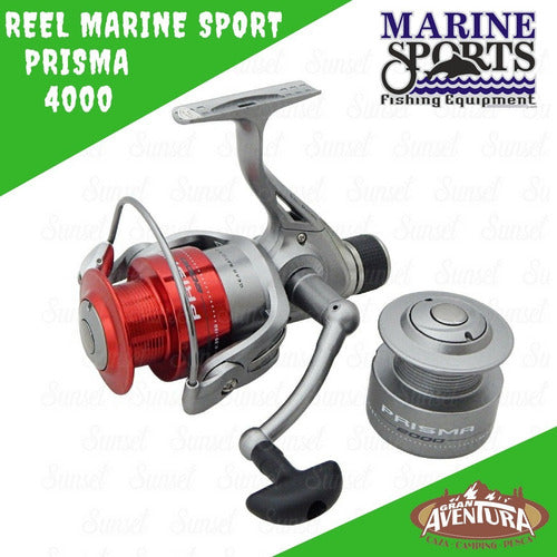 Marine Sports Reel Prisma 4000 Frontal 1