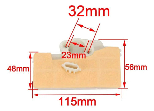 Filtro Aire Para Stihl Ms310 2