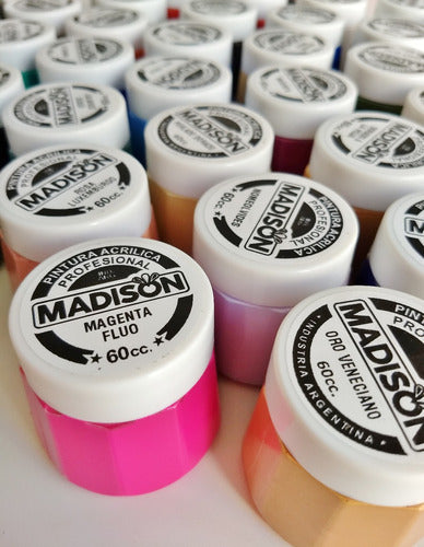 Professional Acrylic Paint Madison, Common Colors 60cc 2