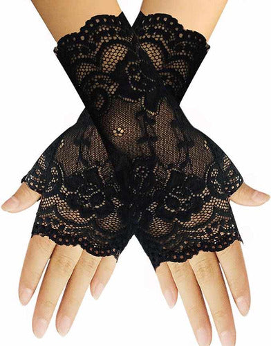 Monochef Short Lace Gloves 0