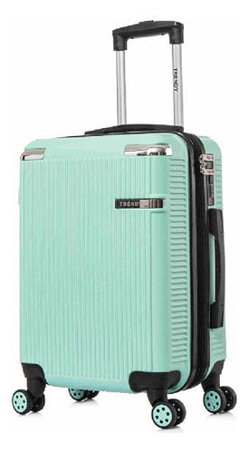 Trendy Rigid Carry-On Suitcase with TSA Lock 4 Wheels 360º 1