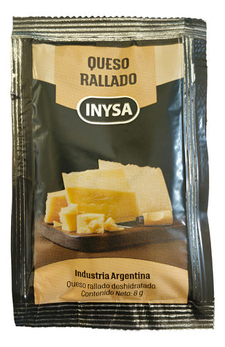 Queso Rallado Individual Caja 100 X 8 Gr. Inysa 0