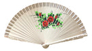 Genérica Hand-Painted Wooden Fan, Spanish Style 1