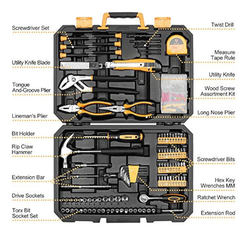 Juego De Herramientas Deko 1