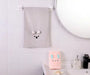 Universal Hand Towel with Gray Design 30 X 80 cm (002) 2