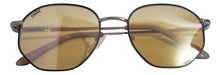 Orbital Malba Clear Ochre Metal Glasses 3