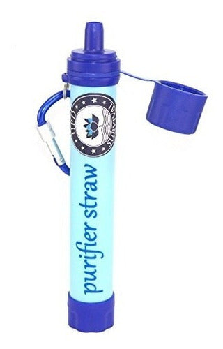 UPD Personal Water Filter Straw - Portable Reusable Survival Purifier 0