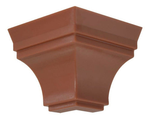 Mogno External Corner Piece PVC 0