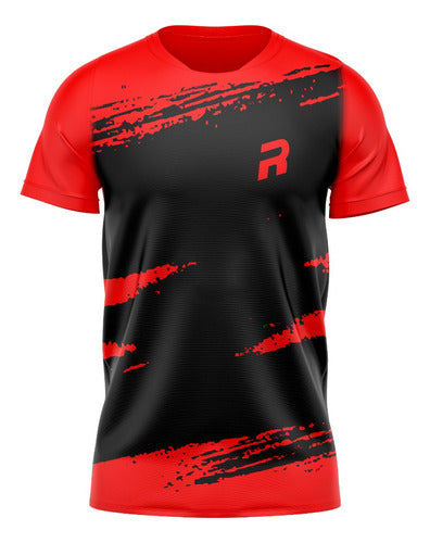 Sublimated Full Color Padel Sports T-shirt PAD003 7