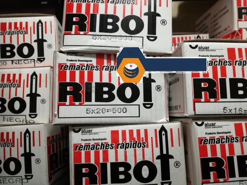 Aluminum Quick Pop Rivets 3.5x10 Box of 1000 Units by Ribot RP 2