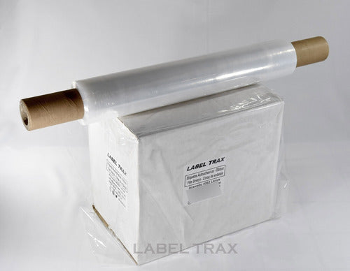 Label Trax Film Stretch Virgen Cristal Embalaje 50cm Con Mango 1