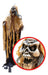 Skeleton Chained Hanging Decorative Figure 1M with Light and Sound 1