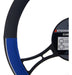 Denver 38cm Black and Blue Steering Wheel Cover 1