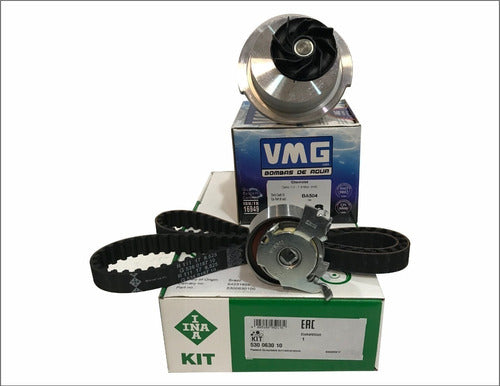 INA Chevrolet Agile Distribution Kit 1.4 8v + Water Pump + Poly V 2