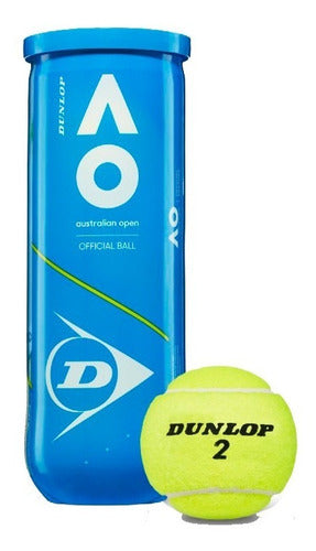 Dunlop Tubo Pelotas Tenis Australia Open X3 Empo2000 1