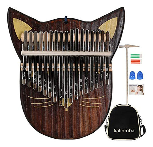 Kalimba Thumb Piano Piano De 17 Teclas, Instrumento Musical 0