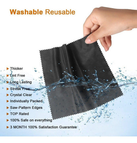 Microfiber Cleaning Cloths for Glasses, 7 Pack 5