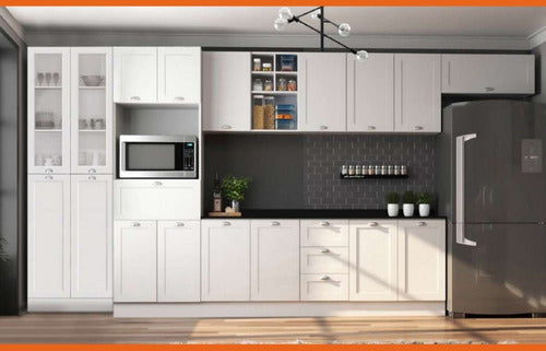 Mueble Armario Cocina Bajo Mesada 2 Puertas Linea Americana 2