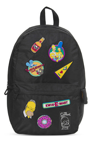 Simpsons Patch Backpack Mooving 2024 School 0