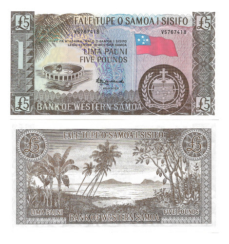 Samoa W. 385 - P. 15 C.s. 2020 - Stadium/Palms - Sc 0