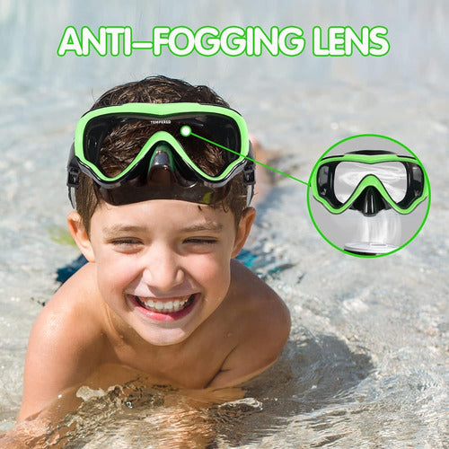 Keary Children's Swim Goggles - Mask Style 4