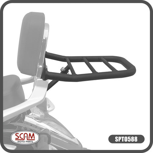 Suporte Para Baú/bauleto Bagageiro Superior Master Ride 150 3