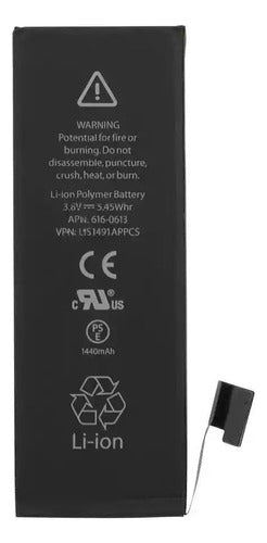 Generic Battery 616-0611 for Apple iPhone 5 616-0613 with Warranty 0