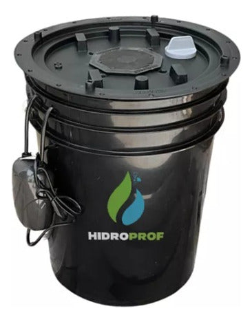 Hidroprof Hydroponic DWC System 20L Pot with Aerator and Stones 0