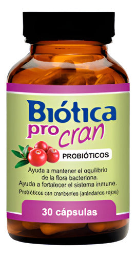 Biotica Pro Probiotic Cranberry Tablets 30 Units 0