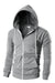 Men's Slim Fit Hoodie with Hood - Geo Clothes 7