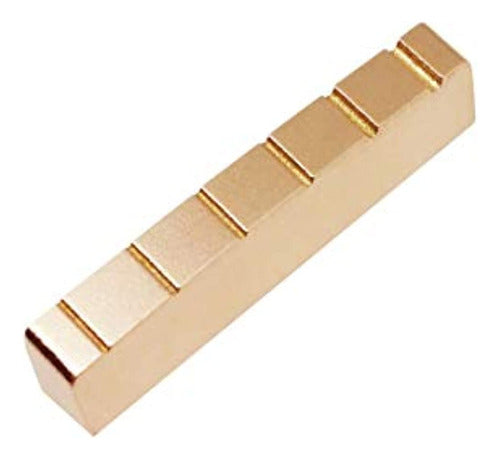 Guyker 43mm Guitar Nut - Brass Nut for Les Paul Style Guitars 0