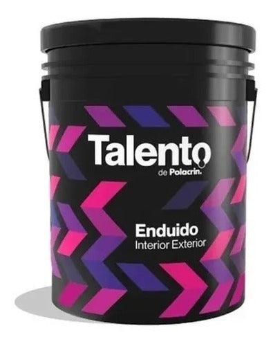 Polacrin Enduido Plastico Interior Exterior Talento 10 L 0