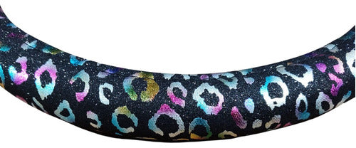 HD Car Multicolor Steering Wheel Cover 38cm 1