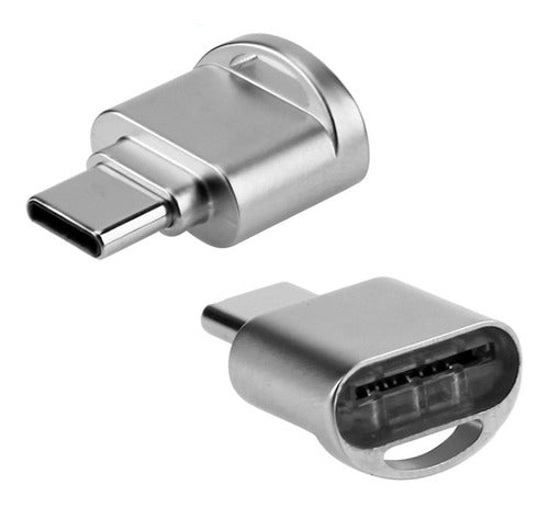 Toptecnouy USB Type C or USB-C Micro SD Card Reader 0