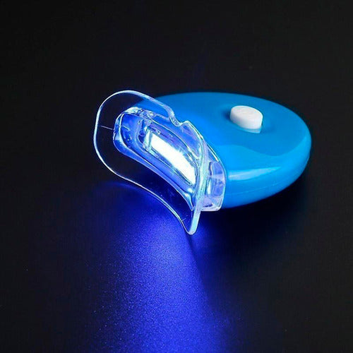 White Light Blanqueador Dental Electrónico UV + Gel + Placa Termoformable 4