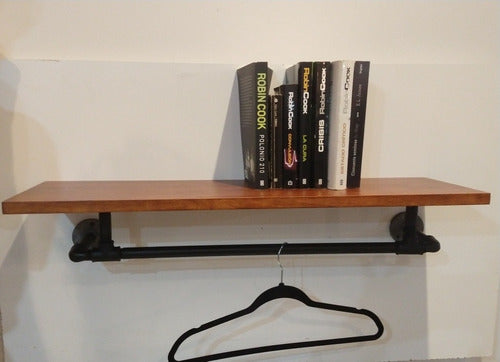 Industrial Shelf + Coat Rack Lisboa Model 0