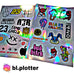 Bl.plotter 100 Stickers Holographic 0