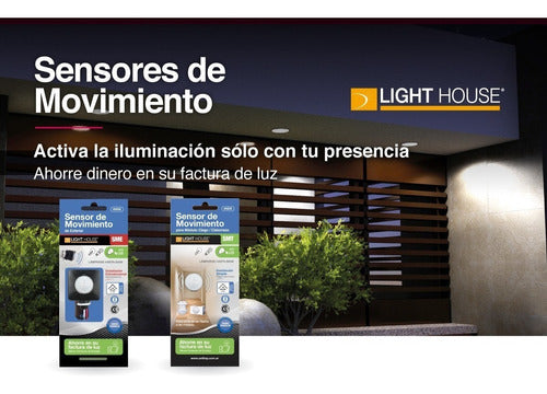 Lighthouse 500W Outdoor Motion Sensor PIR, 120° 3