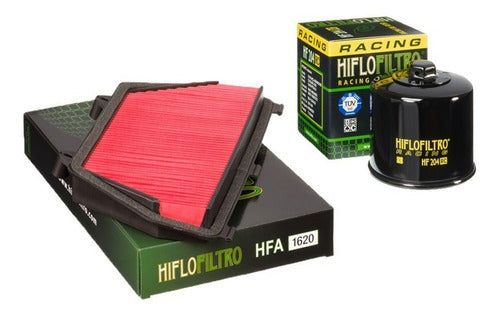 Hiflofiltro Kit Filtro Aire Aceite Honda Cbr 600 17 18 Racing 0