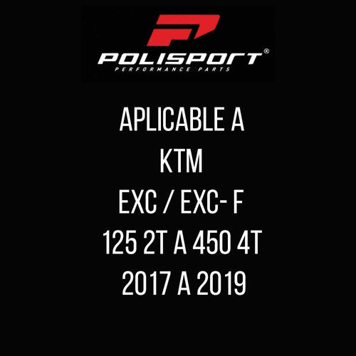 Polisport KTM Exc 450 4T 2017 to 2019 Frame Cover Protector 2