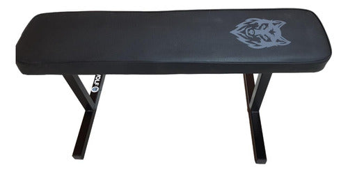 Flat Weight Training Bench for Gym Fitness 0