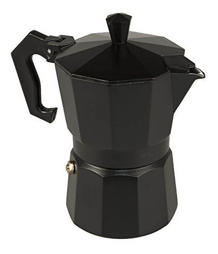 Italian Style Gray Coffee Maker 9-Cup Moka Express 3