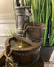 Large Water Fountain 42.5cm Aljibe Jars + Led Light Zn 4