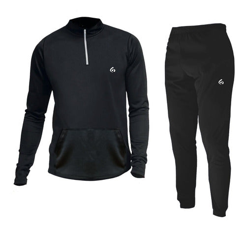 Men's GDO Take It Easy Sweatshirt and Jogger Pants Set - Ideal for Spring and Summer 10